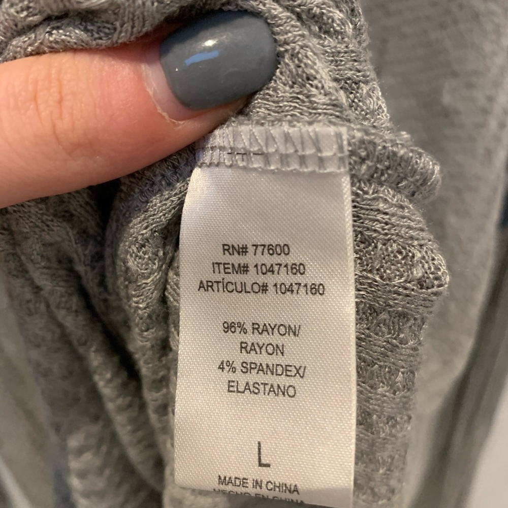 Chaser Long Sleeve Thermal Waffle Shirt - Picture 6 of 7